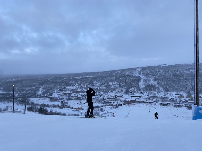Skiing in Tanndalen